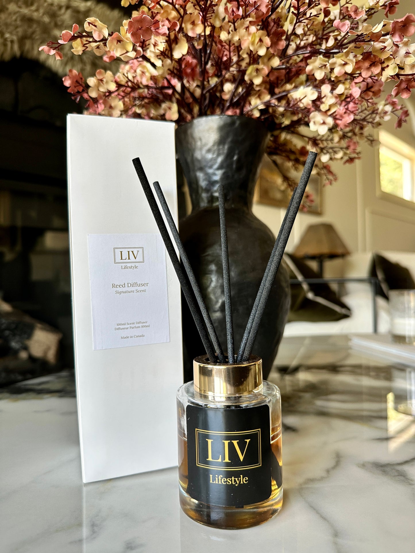 LIV Lifestyle Signature Scent Reed Diffuser